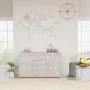Aparador de madera de ingeniería gris hormigón 120x36x69 cm de vidaXL, Aparadores - Ref: Foro24-801845, Precio: 117,02 €, Des...