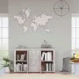 Aparador de madera de ingeniería gris hormigón 120x36x69 cm de vidaXL, Aparadores - Ref: Foro24-801845, Precio: 117,02 €, Des...