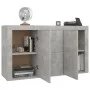 Aparador de madera de ingeniería gris hormigón 120x36x69 cm de vidaXL, Aparadores - Ref: Foro24-801845, Precio: 117,02 €, Des...