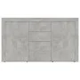 Aparador de madera de ingeniería gris hormigón 120x36x69 cm de vidaXL, Aparadores - Ref: Foro24-801845, Precio: 117,02 €, Des...