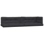 Set de sofás de palets de jardín y cojines 3 pzas madera acacia de vidaXL, Sofás de exterior - Ref: Foro24-3209322, Precio: 4...