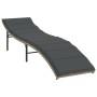Tumbonas con cojines 2 unidades ratán sintético gris claro de vidaXL, Tumbonas - Ref: Foro24-3277306, Precio: 194,70 €, Descu...