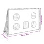 Portería de fútbol con tela de puntería y balón 182x62x118 cm de vidaXL, Porterías de fútbol - Ref: Foro24-4008439, Precio: 4...