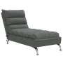 Sofá diván de masaje con cojines tela gris oscuro de vidaXL, Divanes - Ref: Foro24-379476, Precio: 194,56 €, Descuento: %