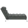 Sofá diván de masaje con cojines tela gris oscuro de vidaXL, Divanes - Ref: Foro24-379476, Precio: 194,56 €, Descuento: %