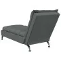 Sofá diván de masaje con cojines tela gris oscuro de vidaXL, Divanes - Ref: Foro24-379476, Precio: 194,56 €, Descuento: %