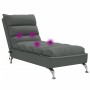 Sofá diván de masaje con cojines tela gris oscuro de vidaXL, Divanes - Ref: Foro24-379476, Precio: 199,70 €, Descuento: %