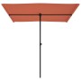 Sombrilla de jardín con palo de aluminio terracota 2x1,5 m de vidaXL, Sombrillas - Ref: Foro24-47341, Precio: 46,73 €, Descue...