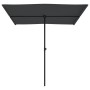 Sombrilla de jardín con palo de aluminio negro 2x1,5 m de vidaXL, Sombrillas - Ref: Foro24-47342, Precio: 45,81 €, Descuento: %