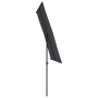 Sombrilla de jardín con palo de aluminio negro 2x1,5 m de vidaXL, Sombrillas - Ref: Foro24-47342, Precio: 45,81 €, Descuento: %