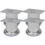 8x Patas de sofá redondas cromadas 60 mm de vidaXL, Soportes para sillas y sofás - Ref: Foro24-279097, Precio: 14,80 €, Descu...