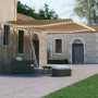 Toldo retráctil manual con LED amarillo y blanco 450x300 cm de vidaXL, Toldos - Ref: Foro24-3069563, Precio: 498,35 €, Descue...