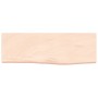 Estante de pared madera maciza de roble sin tratar 60x20x2 cm de vidaXL, Estantes y estanterías - Ref: Foro24-363521, Precio:...
