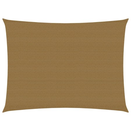 Toldo de vela HDPE gris taupe 160 g/m² 2,5x4 m de vidaXL, Sombrillas - Ref: Foro24-311399, Precio: 29,60 €, Descuento: %