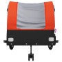 Remolque para bicicleta hierro negro y naranja 45 kg de vidaXL, Remolques para bicicletas - Ref: Foro24-94152, Precio: 103,49...