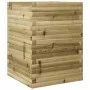 Jardinera madera de pino impregnada 50x50x68,5 cm de vidaXL, Maceteros y jardineras - Ref: Foro24-3282468, Precio: 152,97 €, ...