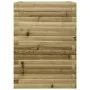 Jardinera madera de pino impregnada 50x50x68,5 cm de vidaXL, Maceteros y jardineras - Ref: Foro24-3282468, Precio: 152,97 €, ...
