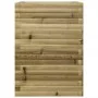 Jardinera madera de pino impregnada 50x50x68,5 cm de vidaXL, Maceteros y jardineras - Ref: Foro24-3282468, Precio: 152,97 €, ...