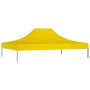 Techo de carpa para celebraciones amarillo 4,5x3 m 270 g/m² de vidaXL, Cubiertas para carpas y cenadores - Ref: Foro24-315374...