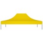 Techo de carpa para celebraciones amarillo 4,5x3 m 270 g/m² de vidaXL, Cubiertas para carpas y cenadores - Ref: Foro24-315374...