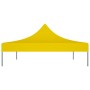 Techo de carpa para celebraciones amarillo 4,5x3 m 270 g/m² de vidaXL, Cubiertas para carpas y cenadores - Ref: Foro24-315374...