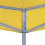 Techo de carpa para celebraciones amarillo 4,5x3 m 270 g/m² de vidaXL, Cubiertas para carpas y cenadores - Ref: Foro24-315374...