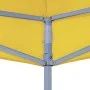 Techo de carpa para celebraciones amarillo 4,5x3 m 270 g/m² de vidaXL, Cubiertas para carpas y cenadores - Ref: Foro24-315374...