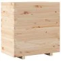 Jardinera madera maciza de pino 70x40x72 cm de vidaXL, Maceteros y jardineras - Ref: Foro24-3282629, Precio: 168,04 €, Descue...