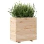 Jardinera madera maciza de pino 70x40x72 cm de vidaXL, Maceteros y jardineras - Ref: Foro24-3282629, Precio: 168,04 €, Descue...