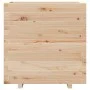 Jardinera madera maciza de pino 70x40x72 cm de vidaXL, Maceteros y jardineras - Ref: Foro24-3282629, Precio: 168,04 €, Descue...