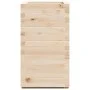 Jardinera madera maciza de pino 70x40x72 cm de vidaXL, Maceteros y jardineras - Ref: Foro24-3282629, Precio: 168,04 €, Descue...