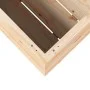 Jardinera madera maciza de pino 70x40x72 cm de vidaXL, Maceteros y jardineras - Ref: Foro24-3282629, Precio: 168,04 €, Descue...