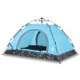 Tienda de campaña 4 personas apertura rápida azul de vidaXL, Tiendas de campaña - Ref: Foro24-4004170, Precio: 78,54 €, Descu...