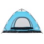 Tienda de campaña 4 personas apertura rápida azul de vidaXL, Tiendas de campaña - Ref: Foro24-4004170, Precio: 78,54 €, Descu...