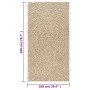 Alfombra ZIZUR apariencia de yute interior exterior 100x200 cm de vidaXL, Alfombras - Ref: Foro24-4006161, Precio: 61,81 €, D...