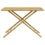 Mesa de jardín plegable de bambú 110x55x75 cm de vidaXL, Mesas de jardín - Ref: Foro24-365879, Precio: 87,16 €, Descuento: %
