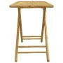 Mesa de jardín plegable de bambú 110x55x75 cm de vidaXL, Mesas de jardín - Ref: Foro24-365879, Precio: 87,16 €, Descuento: %