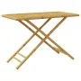 Mesa de jardín plegable de bambú 110x55x75 cm de vidaXL, Mesas de jardín - Ref: Foro24-365879, Precio: 87,16 €, Descuento: %