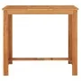 Mesa y taburetes de jardín 7 pzas madera acacia ratán PE marrón de vidaXL, Conjuntos de jardín - Ref: Foro24-3295291, Precio:...