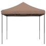 Tienda de fiesta plegable Pop-Up marrón 292x292x315 cm de vidaXL, Carpas y cenadores - Ref: Foro24-4004918, Precio: 113,39 €,...