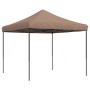 Tienda de fiesta plegable Pop-Up marrón 292x292x315 cm de vidaXL, Carpas y cenadores - Ref: Foro24-4004918, Precio: 113,39 €,...