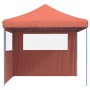 Tienda de fiesta plegable Pop-Up 2 paredes laterales terracota de vidaXL, Carpas y cenadores - Ref: Foro24-4004926, Precio: 1...