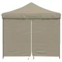 Tienda de fiesta plegable Pop-Up con 4 paredes laterales taupe de vidaXL, Carpas y cenadores - Ref: Foro24-4004930, Precio: 1...