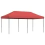 Tienda de fiesta plegable Pop-Up burdeos 580x292x315 cm de vidaXL, Carpas y cenadores - Ref: Foro24-4004939, Precio: 184,62 €...
