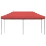 Tienda de fiesta plegable Pop-Up burdeos 580x292x315 cm de vidaXL, Carpas y cenadores - Ref: Foro24-4004939, Precio: 184,62 €...