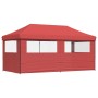 Tienda de fiesta plegable Pop-Up 3 paredes laterales burdeos de vidaXL, Carpas y cenadores - Ref: Foro24-4004947, Precio: 211...