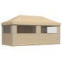 Tienda de fiesta plegable Pop-Up con 4 paredes laterales beige de vidaXL, Carpas y cenadores - Ref: Foro24-4004951, Precio: 2...