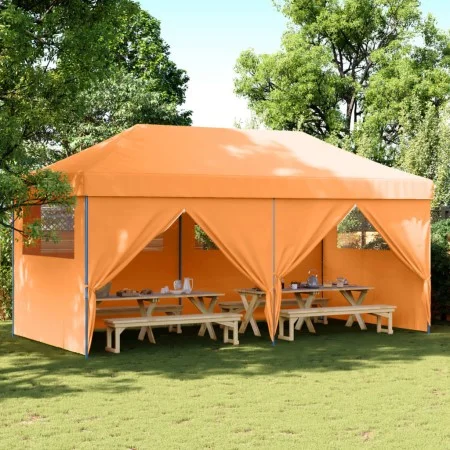 Tienda de fiesta plegable Pop-Up 4 paredes laterales naranja de vidaXL, Carpas y cenadores - Ref: Foro24-4004953, Precio: 242...