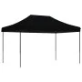 Tienda de fiesta plegable Pop-Up negra 440x292x315 cm de vidaXL, Carpas y cenadores - Ref: Foro24-4004966, Precio: 135,81 €, ...