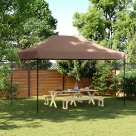 Tienda de fiesta plegable Pop-Up marrón 440x292x315 cm de vidaXL, Carpas y cenadores - Ref: Foro24-4004964, Precio: 144,43 €,...